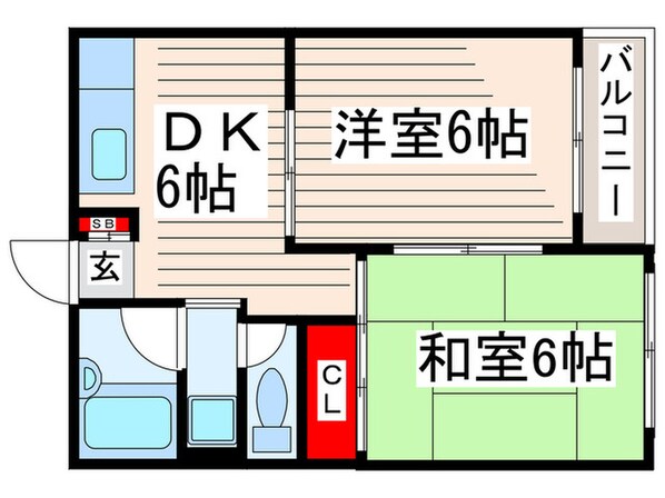 アドラブールの物件間取画像